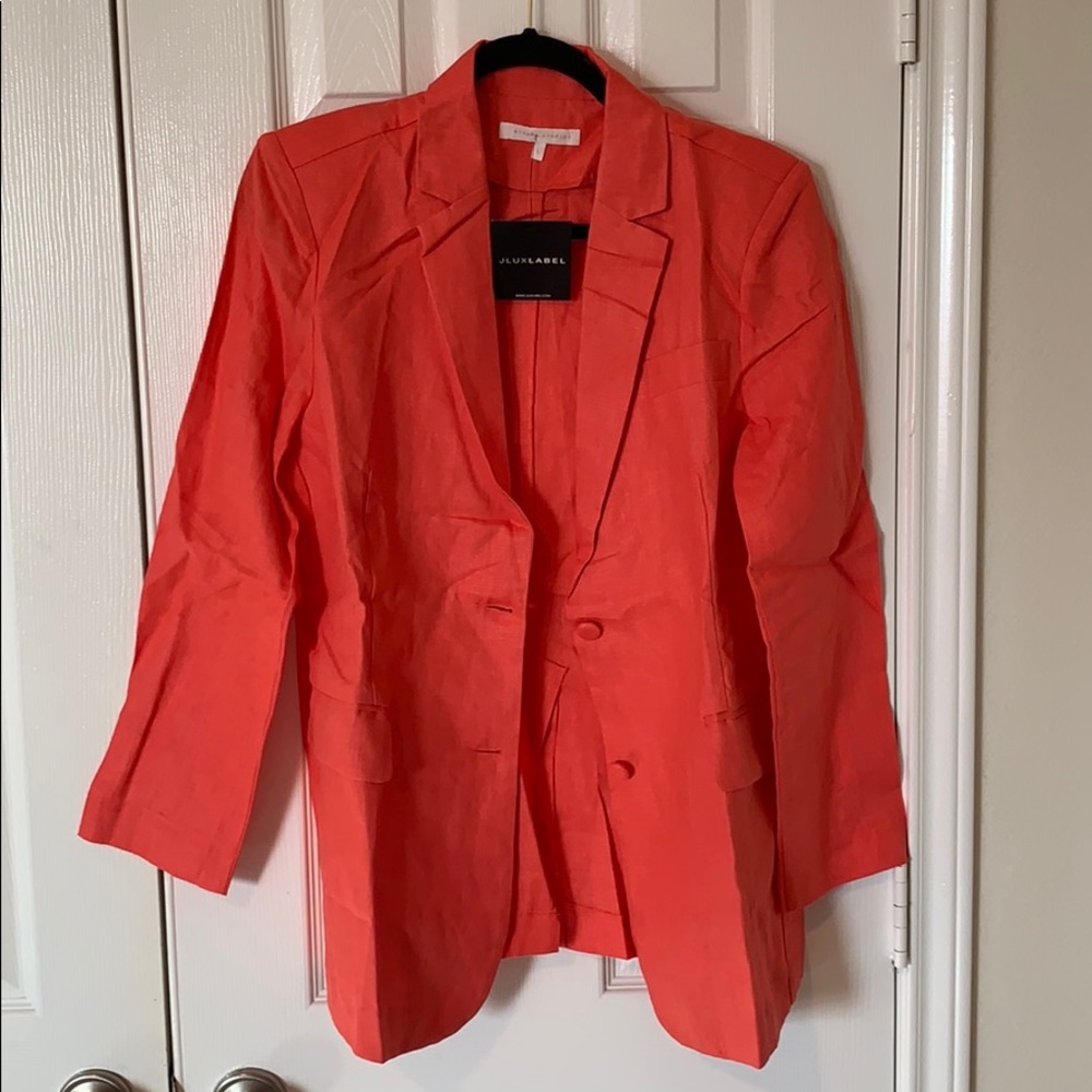 NWT JLUXLABEL Miami Coral Liner Blazer & Short Set - Picture 6 of 16